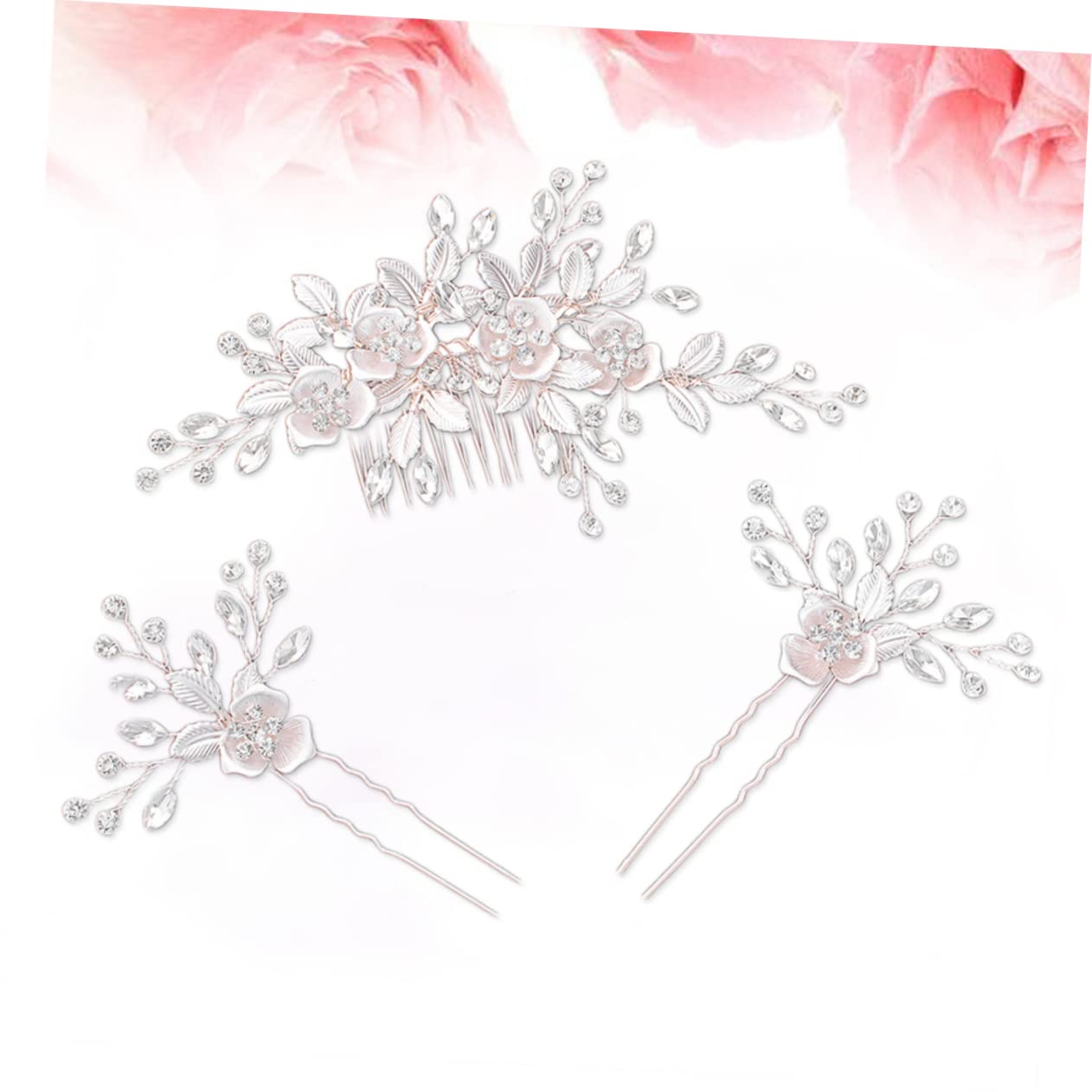 ABOOFAN 9pezzi Pettini Per e Accessori Per Matrimonio e Cerimonie Headdress Per e Ragazze