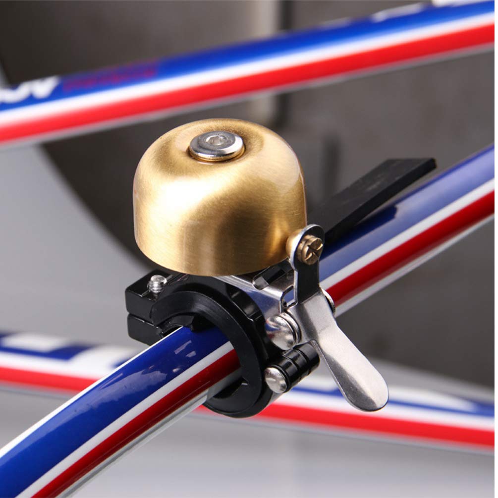 Campana ciclismo Horn, Campanello for bicicletta creativo retrò con suono forte, campanello for bicicletta in rame, classico, for bicicletta, da strada, for bicicletta