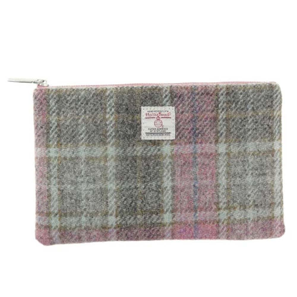 Glen Appin of Scotland Berneray Medium Coin Purse Cosmetic Bag (Colour 134 Soft Pink)