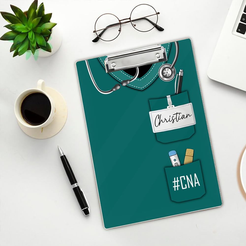 Personalized Nurse Clipboard | Nursing Acrylic Medical Clipboards for Nurses Doctor | Nurse Appreciation Gifts