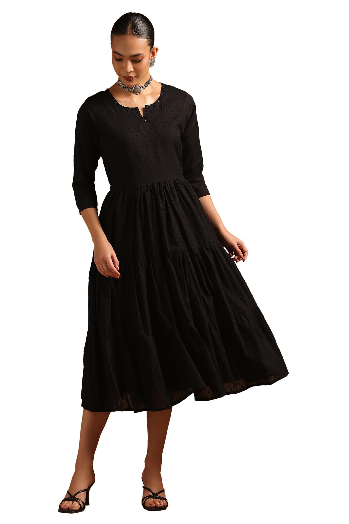 soch Womens Cotton Dobby Dress-picture-34