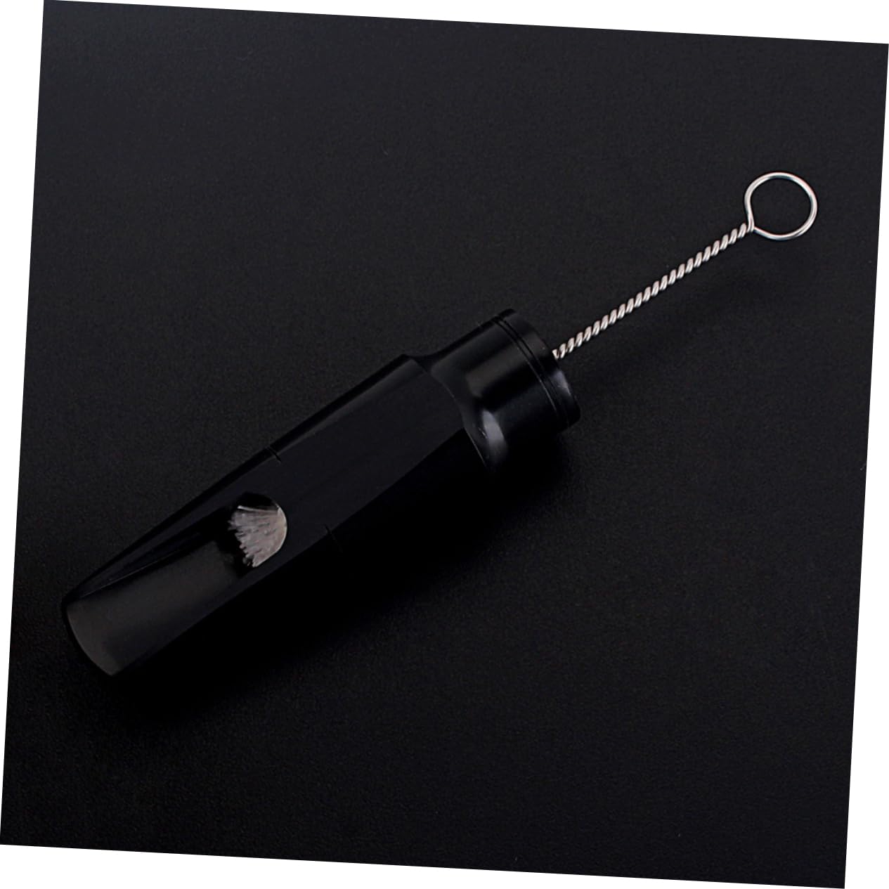 ibasenice 3pièces Mouthpiece Pour Saxophone Alto Avec Brosses De Nettoyage Accessoires Pour Instruments De Musique Blanc