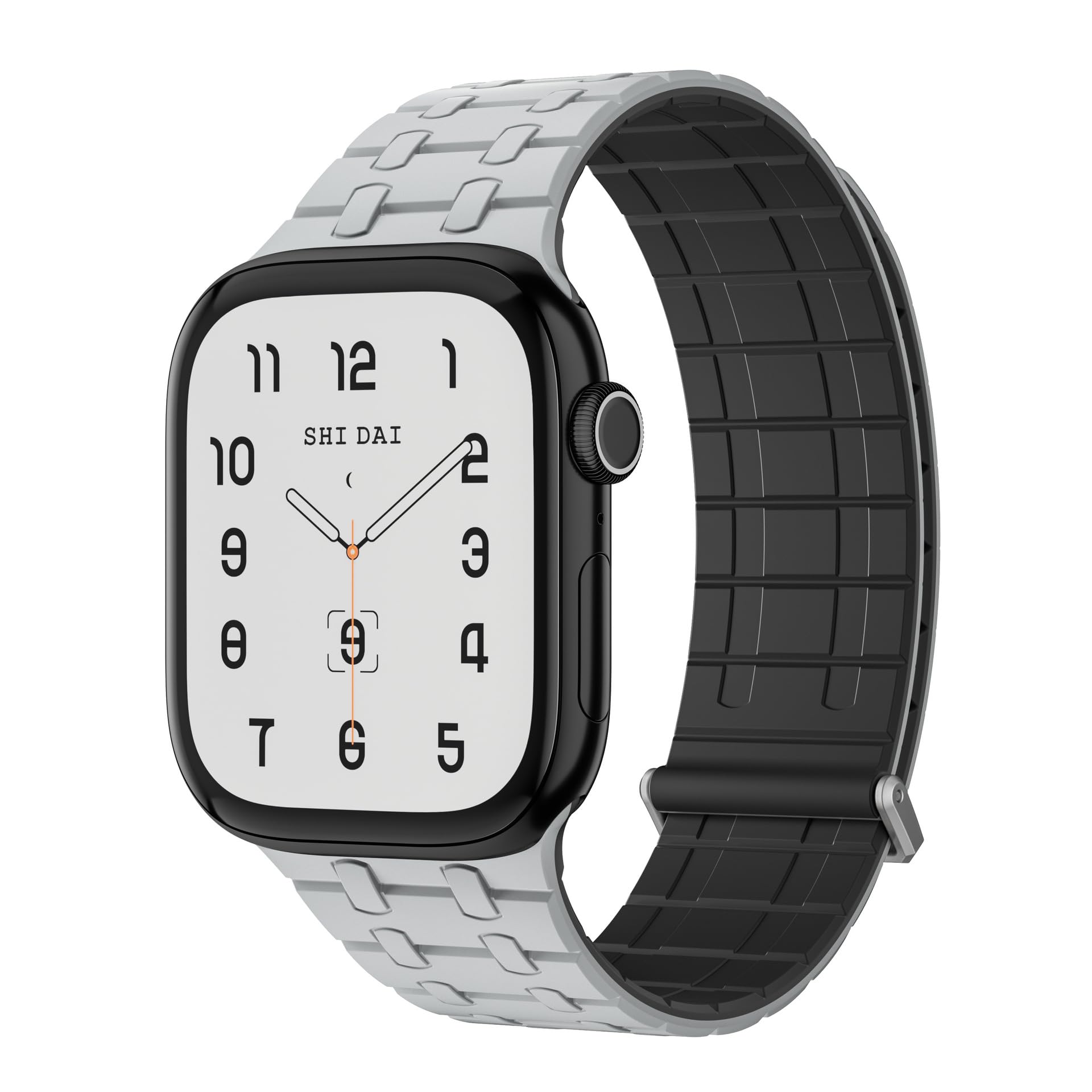 JDIME Per Apple Watch band 49mm 46mm 45mm 44mm 42mm Cinturini magnetici in silicone 10th Cinturino in silicone impermeabile