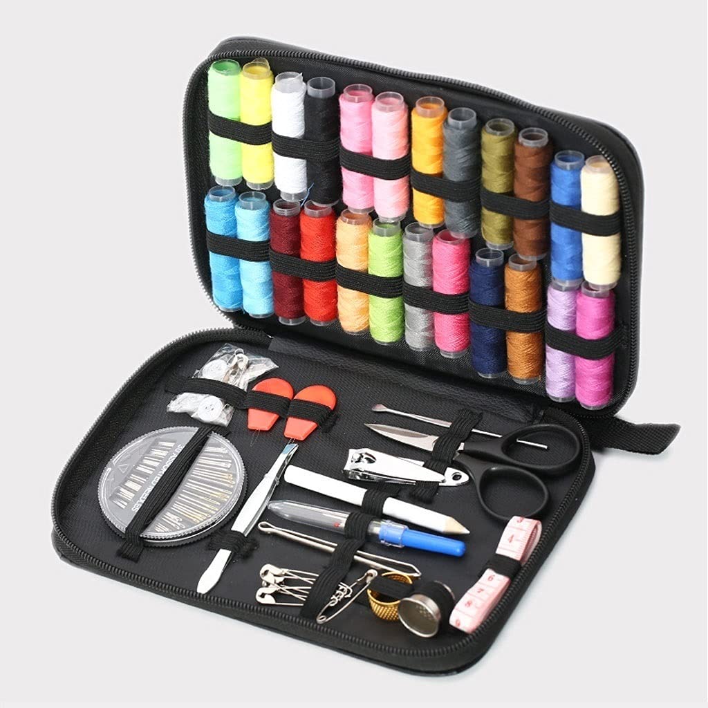 Caja de Costura para el hogar, Juego de Herramientas para Coser Ropa, Paquete de Alambre portátil para Viaje