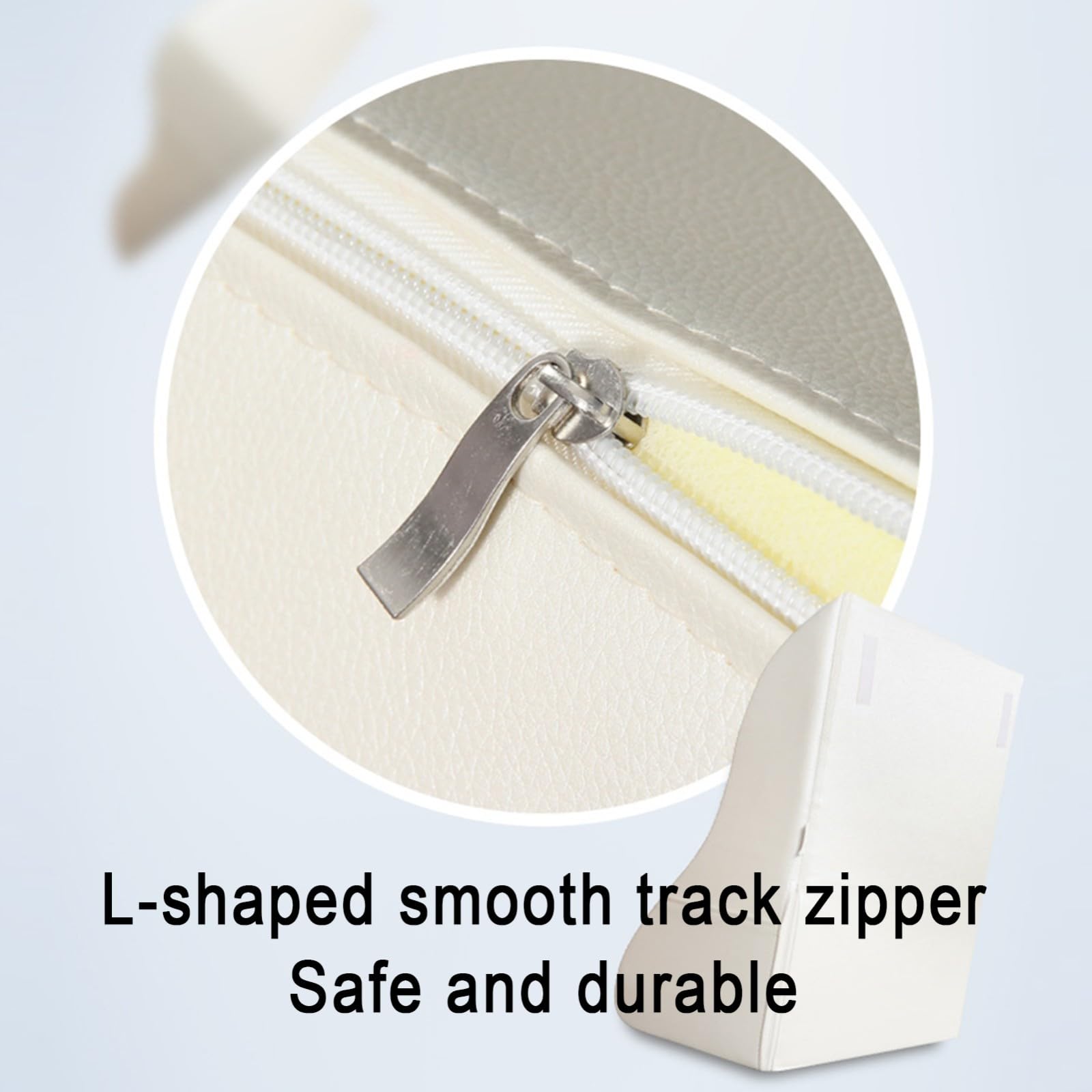 Almohada de Lectura con Reposabrazos,Cojin Lumbar y Almohada,Funda Lavable con Almohada Soporte de Espalda para Sentarse en la Cama,Almohada de Lectura cojín con Forma de cuña E