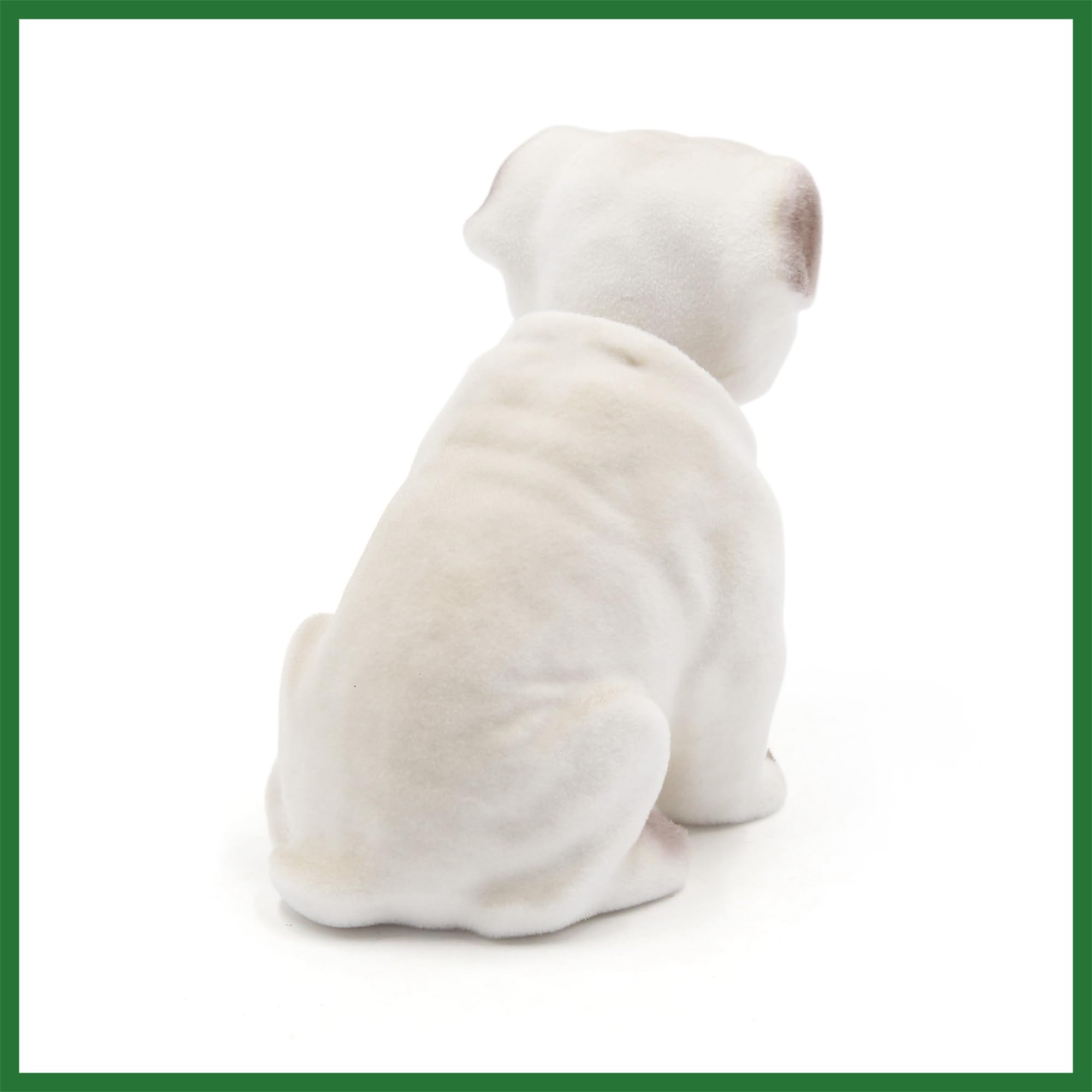 Motoforti Car Dog Shape Nod Nodding Bobblehead Dashboard Decoration White Long-lasting, 5.9" x 2.7" x 4.3" (L*W*H) - Image 3