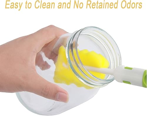 Miniatura 6 de Kit de tarro de germinación de semillas (tarros no incluidos) - 4 tapas de brotes de pantalla de acero inoxidable, 1 bandeja de melamina, soporte y