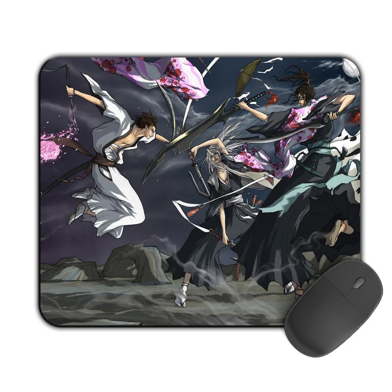 Image of Printed Designer Mouse Pad Bleach Art (200MM X 240 X 3MM) Enhance Gaming and Work Performance Comfortable and Precise Non-Slip Water Proof Bleach Mouse Pad.