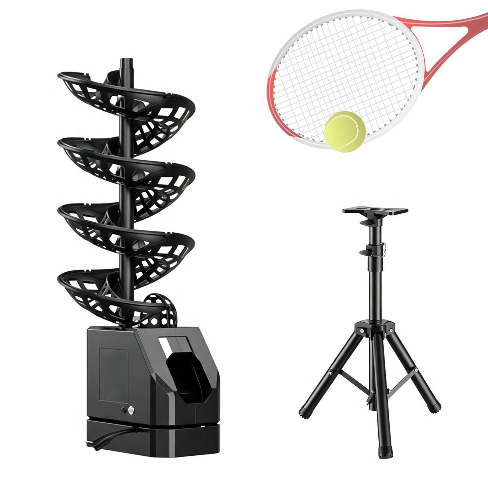 Macchina Lanciapalle Tennis Alimentatore di Palline da Tennis