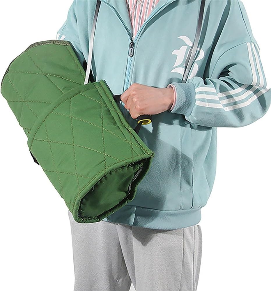 ZQJYMXY Bite Pad Equipment Full Arm Protection, Dog Protective Cover Arm Guard, Training Suit for Young Dogs, Fits Both Arms