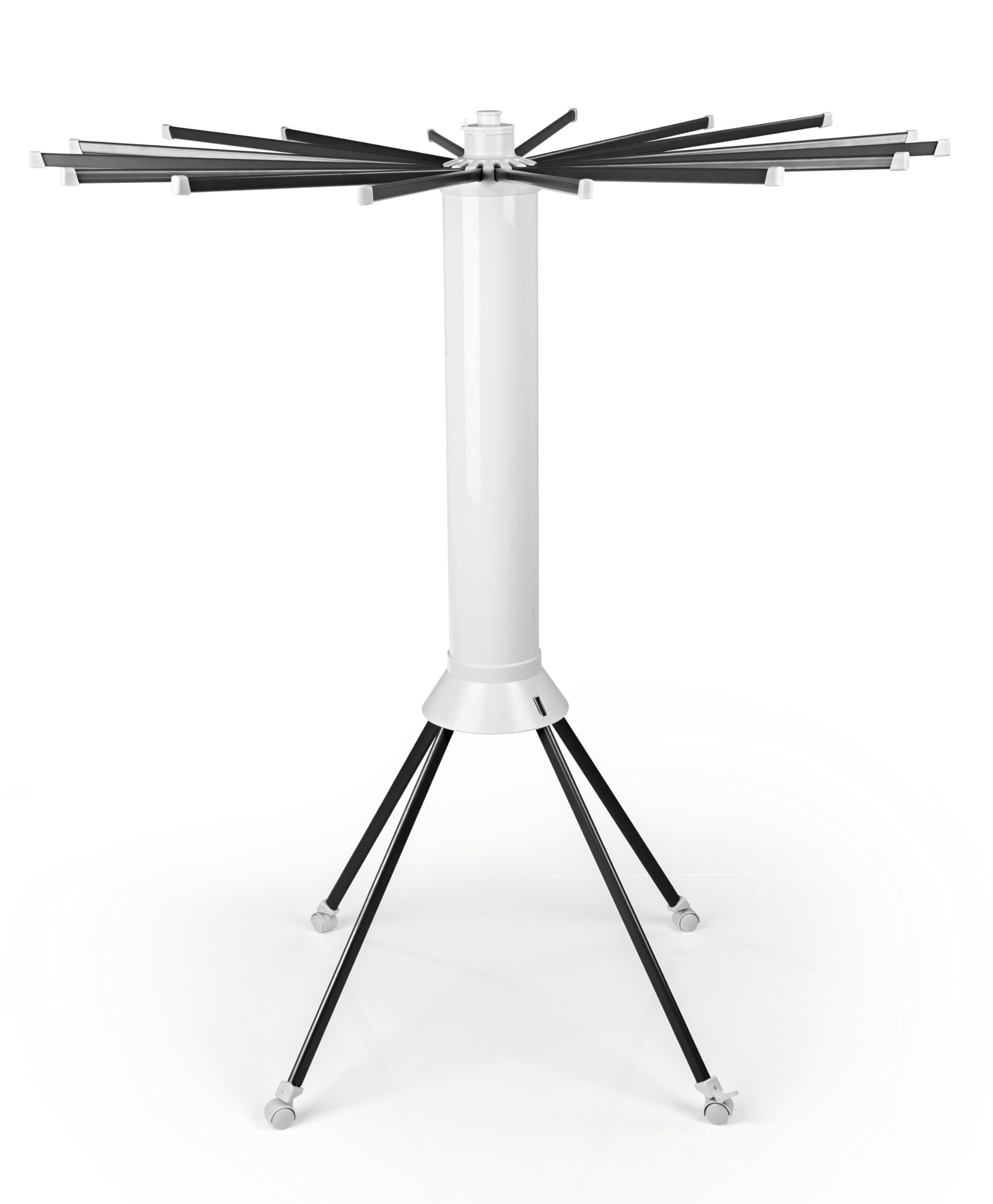 EASYmaxx - Tendedero de Ropa abatible 800 – Plegable, de Montaje Variable con 16 Brazos | Tendedero con Sistema | Individualmente Adaptable al Espacio y cantidad de Ropa | Ahorra Espacio y es Estable