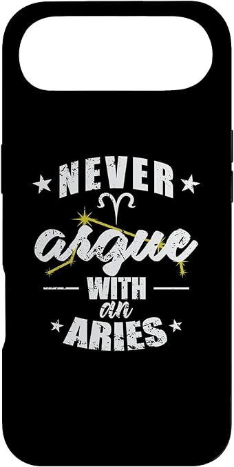 Star Sign Never Argue with an Aries Aries Case for iPhone Air