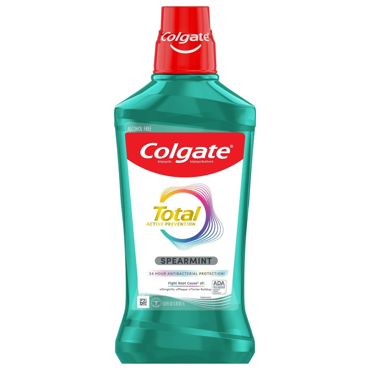 Colgate Total Advanced Pro-Shield Mouthwash, Spearmint 33.8 oz