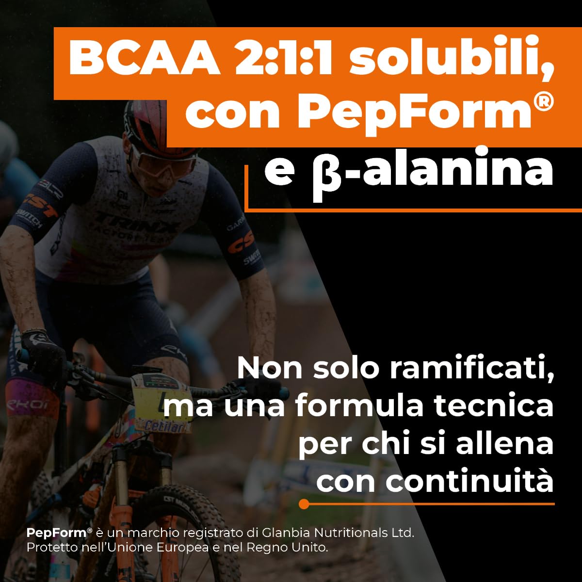 Ramtech Hydro EthicSport – BCAA intra-workout con Beta-Alanina, PepForm®, Zinco e Vitamine B6-B1 – Per attività intense, impegno muscolare e post allenamento – 250 g gusto arancia