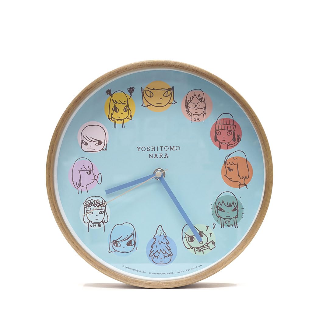 奈良美智 掛け時計 [Y.N. CLOCK] Amazon.co.jp: 奈良美智 掛け時計 Y.N. Clock #1 : ホビー