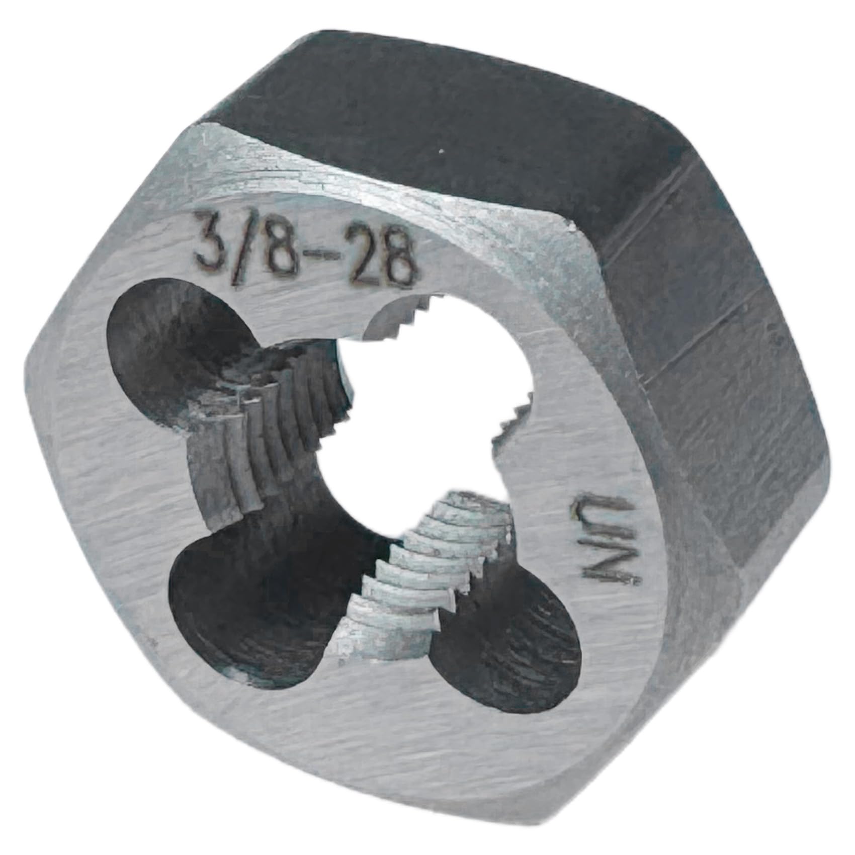 UNF Hex Right Hand Rethreading Die 3/8"-24 — Amazon image 3