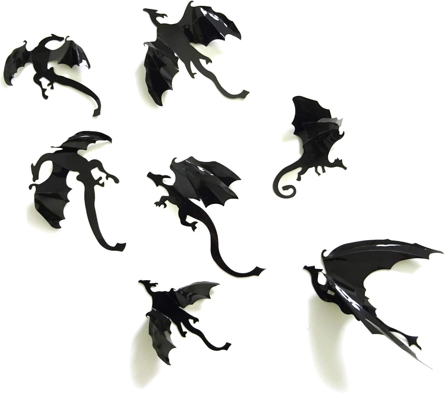 PVC 3D Dragon Decorative Wall Decals Wall Stickers for Home Wall Decoration