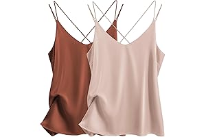 Womens Silk Satin Camisole Tank Tops: The Epitome of Comfort and Style
