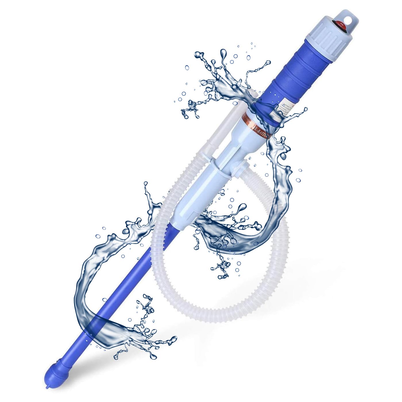 Gearzaar Pompa Elettrica Universale Per Barile/Tanica – Adatta Ad Acqua, Olio, Benzina E Diesel - Foto 2