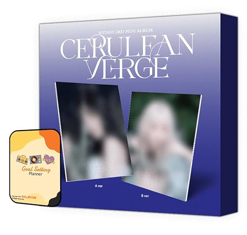 Cerulean Verge WENDY (Red Velvet) Album [A ver (Photobook ver.)]+Pre Order Benefits+BolsVos Idol-Inspired Freebies (3rd Mini Album)
