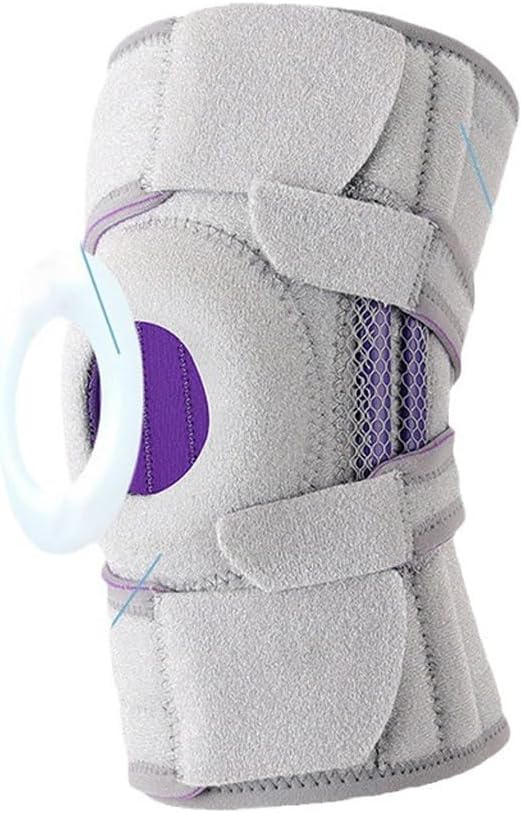 Sports Knee Pads With Straps Fitness Silicone Anti Slip And Anti-collision Spring Support Knee Pads