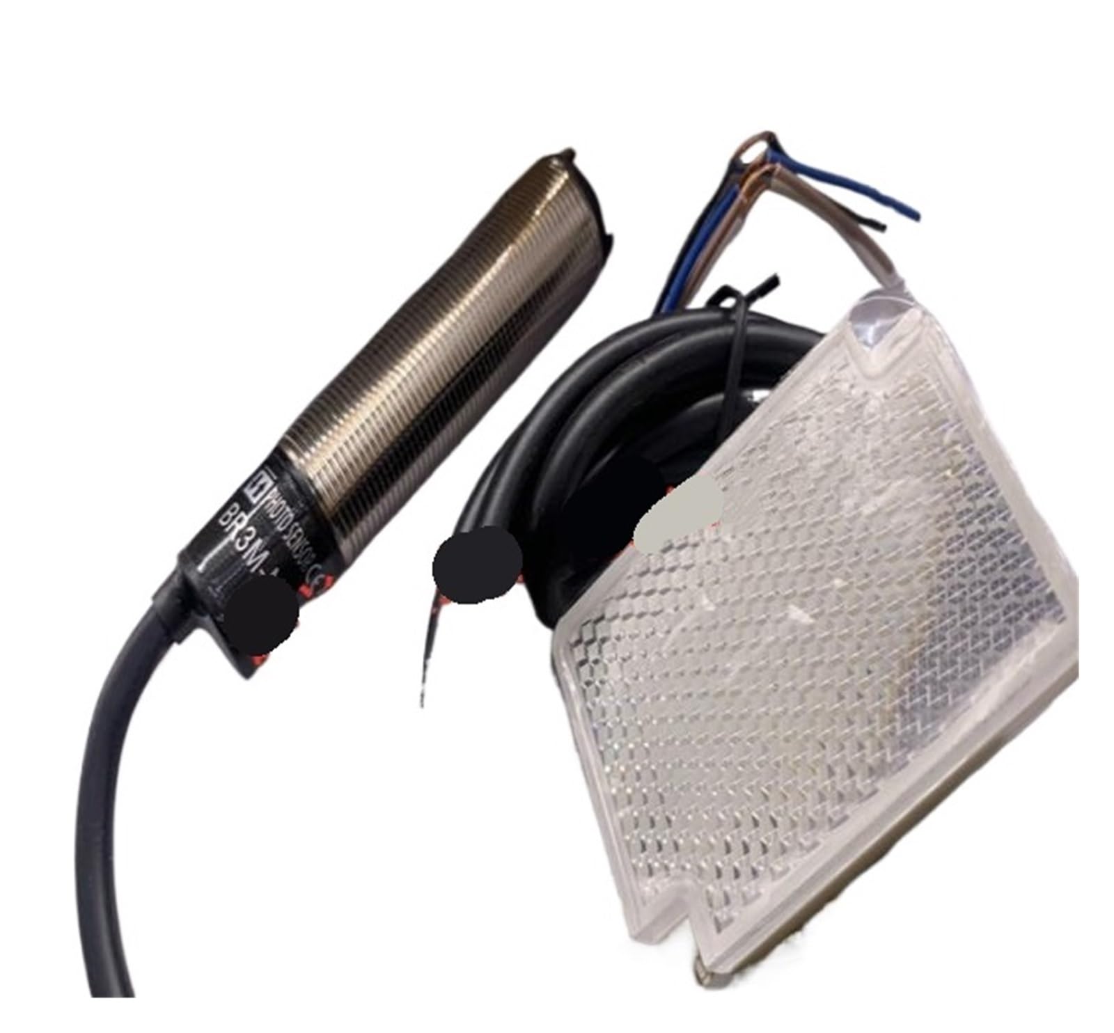 ELZNSQQK 2pcs BR3M-MDT BR3M-MDT-P photoelectric sensor(BR3M-MDT-P)