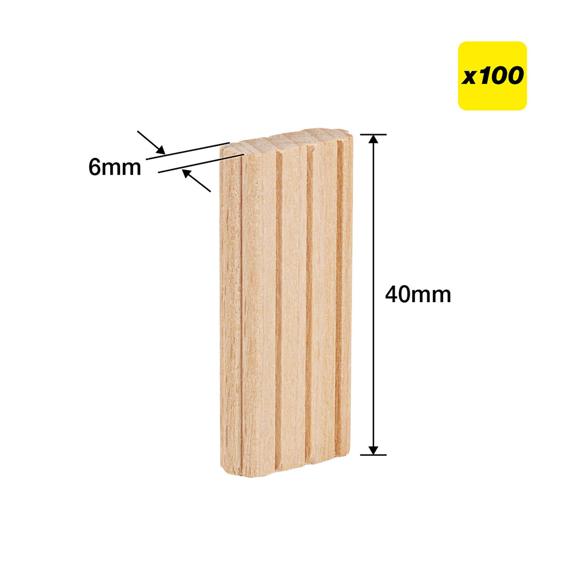 Amazon.com: Trend 100pcs Beech Wood Dominos 6 x 40mm for Festool