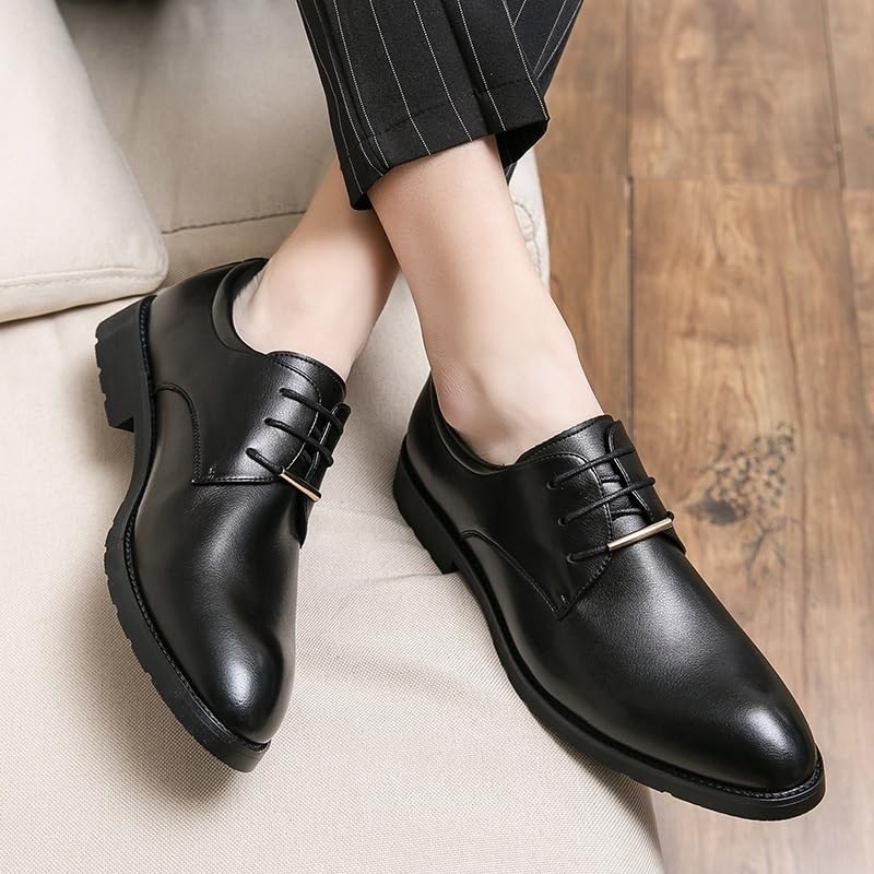 All-Match Waterproof Dress Shoes Men's Stylish Dress Shoes Men's Oxford Shoes3