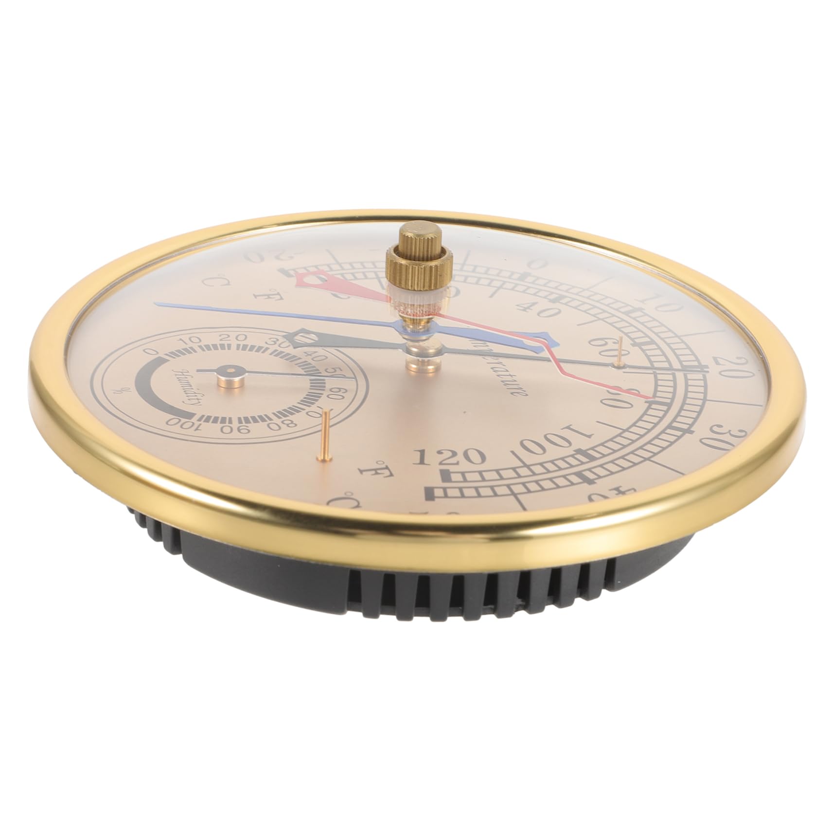 Toyvian 3 Pièces Thermomètre et compteur d'humidité hygromètre mural camping Parie d'humidité intérieure capteur météo thermomètre de pièce thermomètre intérieur Un verre