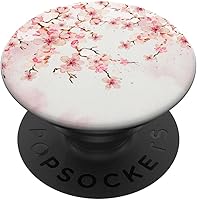 Vista 1 de Japón rosa flor regalo Sakura floristería anime flor de cerezo PopSockets PopGrip: agarre intercambiable para teléfonos y tabletas