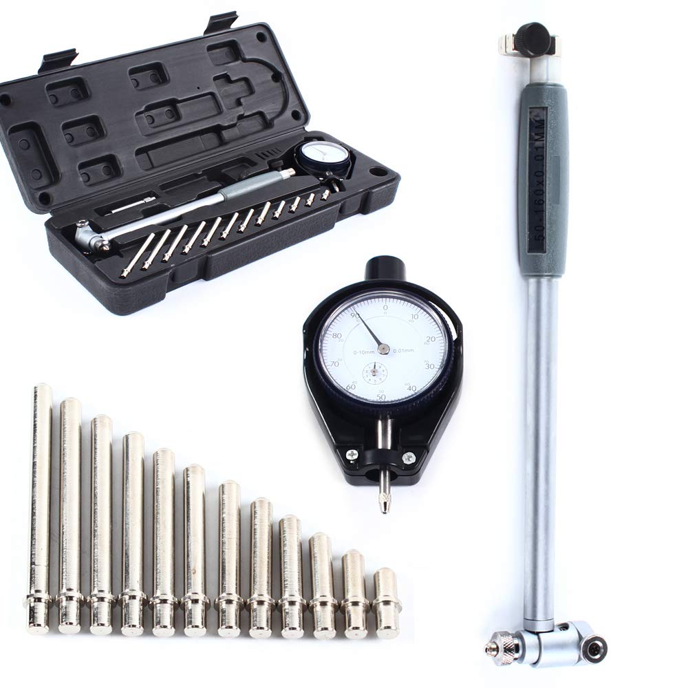 Buy Indicator Cylinder Bore Gauge Dial Measuring Micrometer Metric 50mm