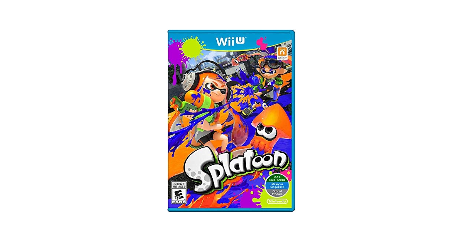 Wii U本体 + Splatoon Nintendo Wii U Console Splatoon set (with amiibo Aori