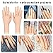 Practice Hand for Acrylic Nails Soft Touch Mannequin Hand for Nails, Flexible and Bendable Fake Hand for Nails for Nail Art Beginners (right)