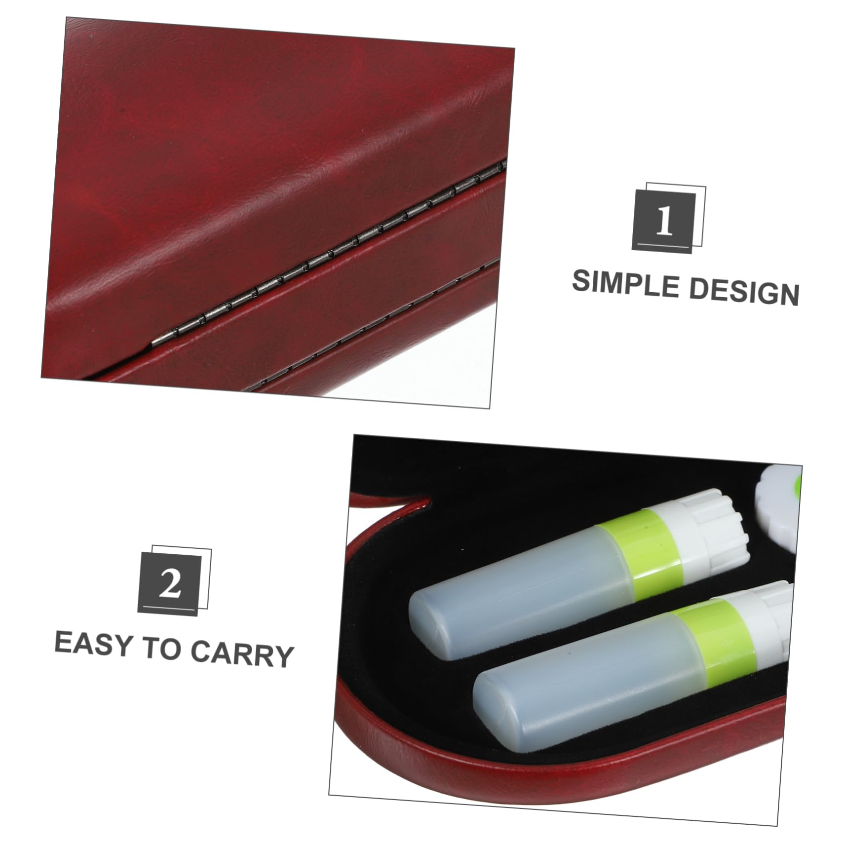 PACKOVE 4sätze Praktischen Kontaktlinsen-Haltern Mehrzweck-brillenetui Elegantem Design Für Unterwegs Mit Für Und Zubehör