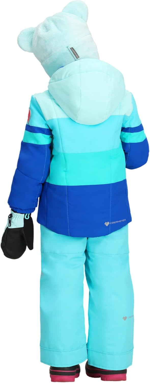 Obermeyer Girls Kaizen Ski Jacket, Insulated and Waterproof with Kids I-Grow System
