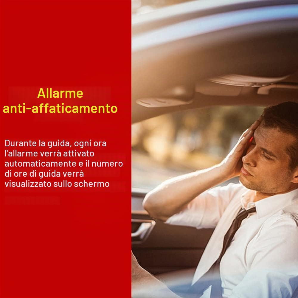Contachilometri GPS, Display Testa Alta Universale di Avvertamento Auto HUD Digital Car, Tachimetro GPS KM/H MPH per Moto Auto Bici