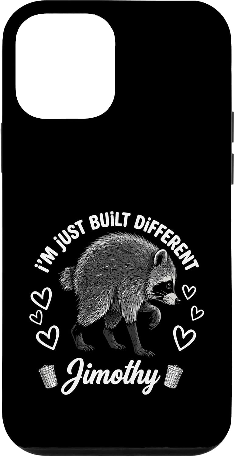Jimothy Raccoon Seattle Meme Viral Raccoon Funny Trash Panda Case for iPhone 12 mini