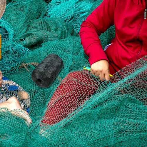 Hilo de nailon para redes de pesca con trenzado ultra resistente 6