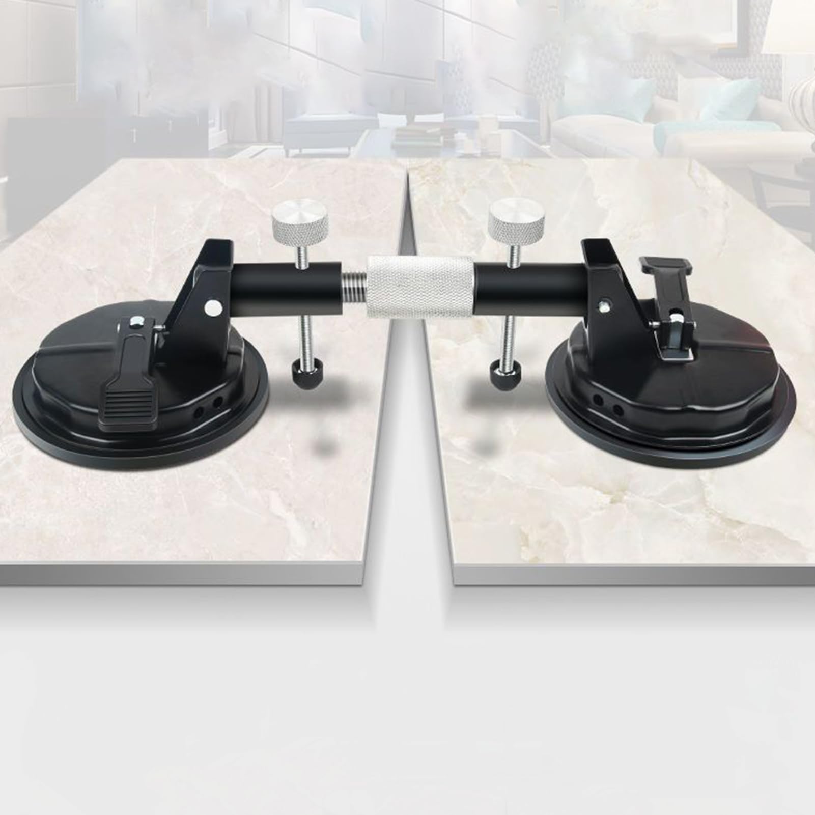 Empuñadura de succión para baldosas de suelo, moldeador de juntas con , herramienta para unir y nivelar azulejos de , para ventanas, azulejos, vidrio, encimeras y