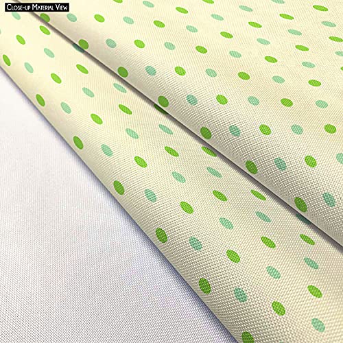 Image of ArtzFolio Green Polka Dots | Pouch Wrist Potli Bag | Bag for Weddings & Casual Parties