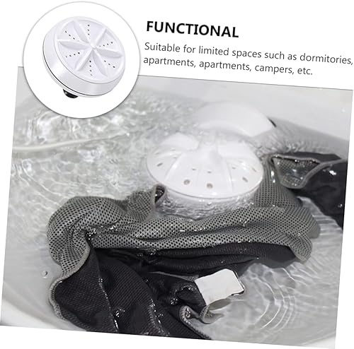 Miniatura 4 de POPETPOP Lavadora portátil de viaje mini lavadora con USB para una fácil limpieza a mano de ropa interior calcetines para casas rodantes