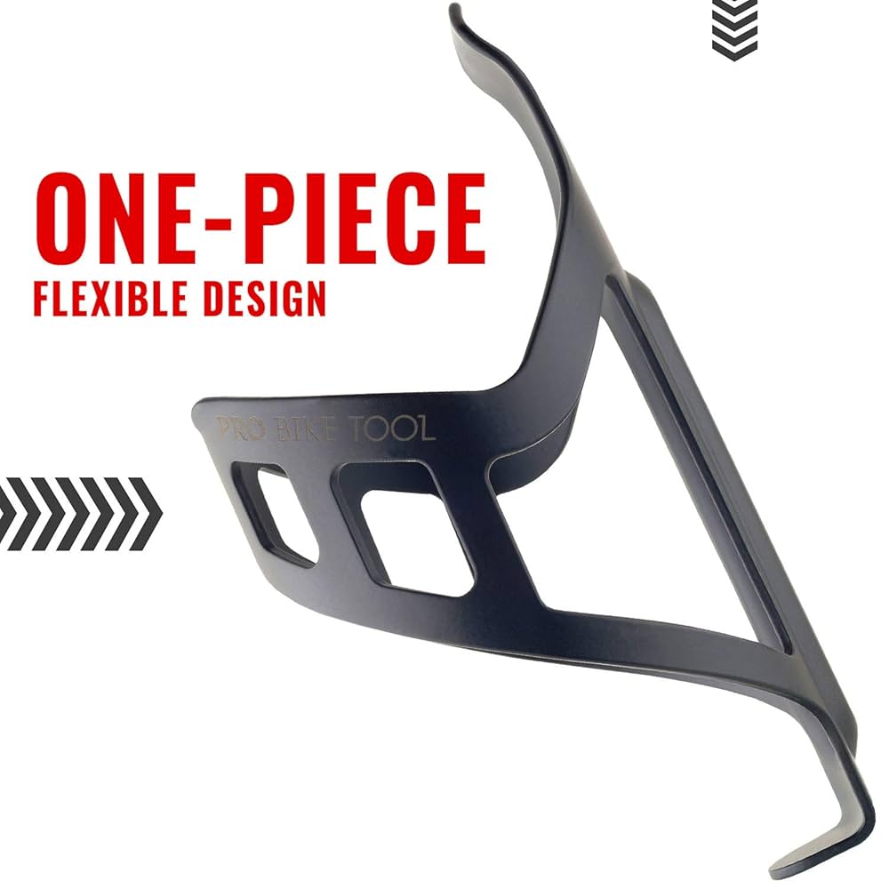 Portabottiglie Per Bicicletta PRO BIKE TOOL - Leggero, In Alluminio, Design Tubolare
