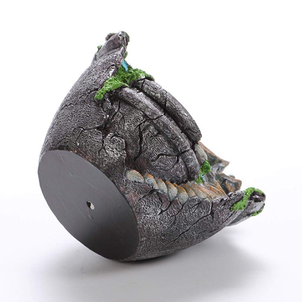 Pot de Fleurs Succulentes, Jardinière de Jardin Suspendue Faite à la Main, 3 Pots pour Petites Plantes ou Fleurs, Décoration Créative de Bureau, de Balcon, de Jardin (Argent)