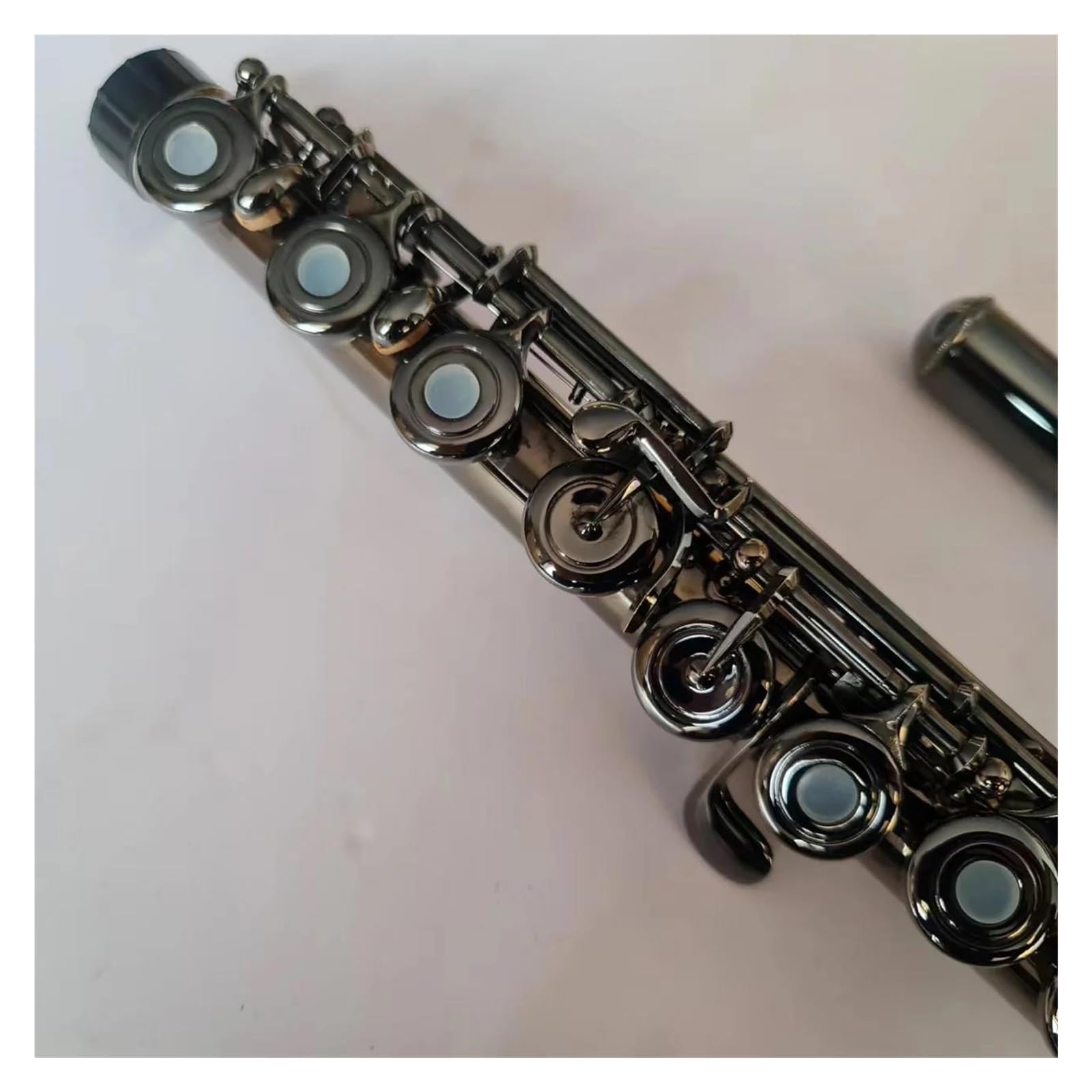 flet prosty Nowy popularny instrument dęty drewniany BK Nickel Flute Instrument