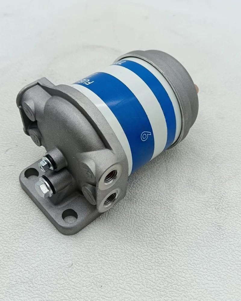 Filtro De Combustible Diésel para Automóvil, Conjunto De Filtro De Combustible 7111-296 2656615 7111296. Compatible con Perkins 1004-4 1004-40 403C-15 403D-11.