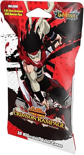 Miniatura 4 de Jasco Games My Hero Academia - Juego de cartas coleccionables Series 2 Unlimited Crimson Rampage Booster Display  Paquete de 240 cartas de 24 sobres