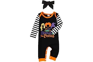 Hocus Pocus Baby Girl Halloween Onesie: An Enchanting Outfit for Bewitching Babes