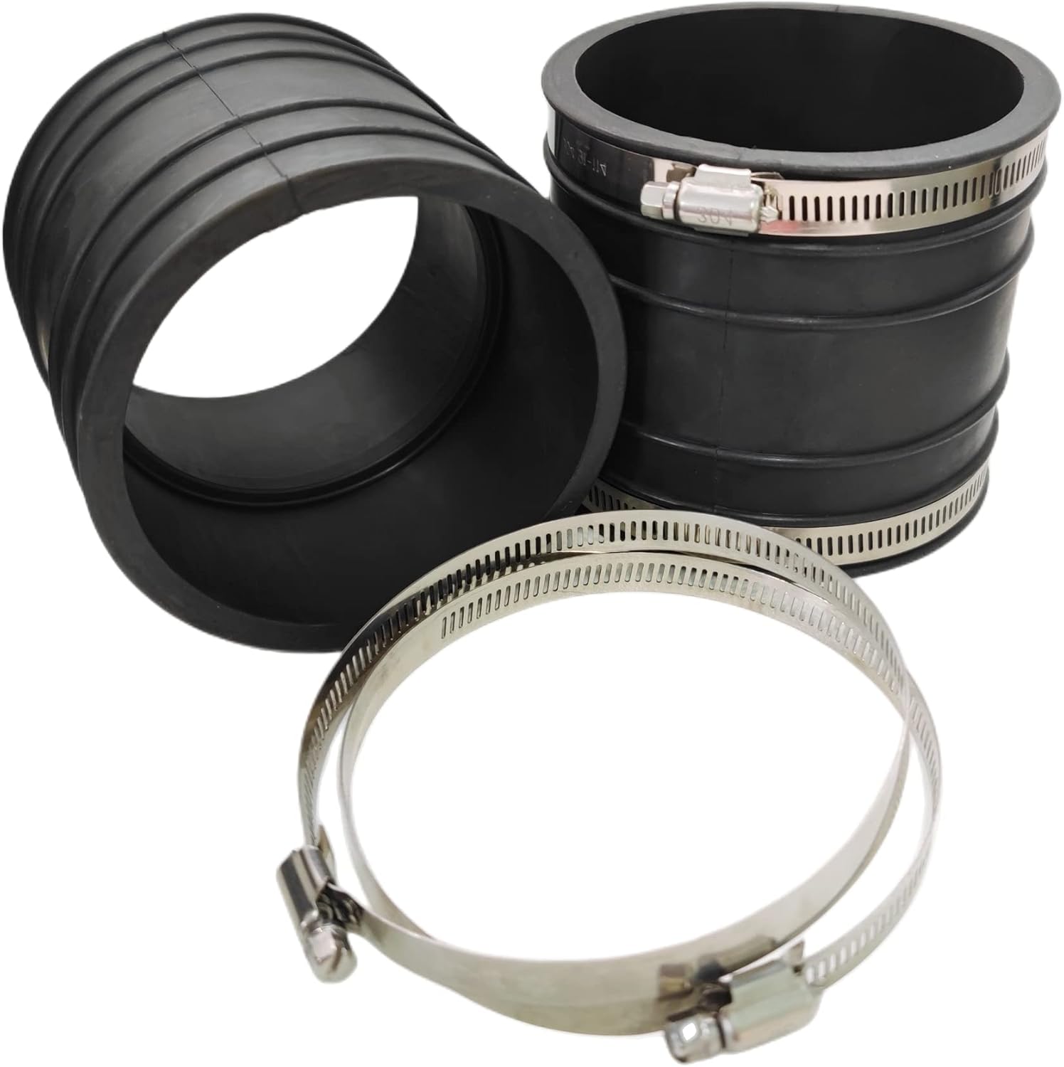 14358T Exhaust Tube and Water Shutter Kit 4 Inches for MerCruiser Stern Drives 807166A3 44348T Boot and Bellow