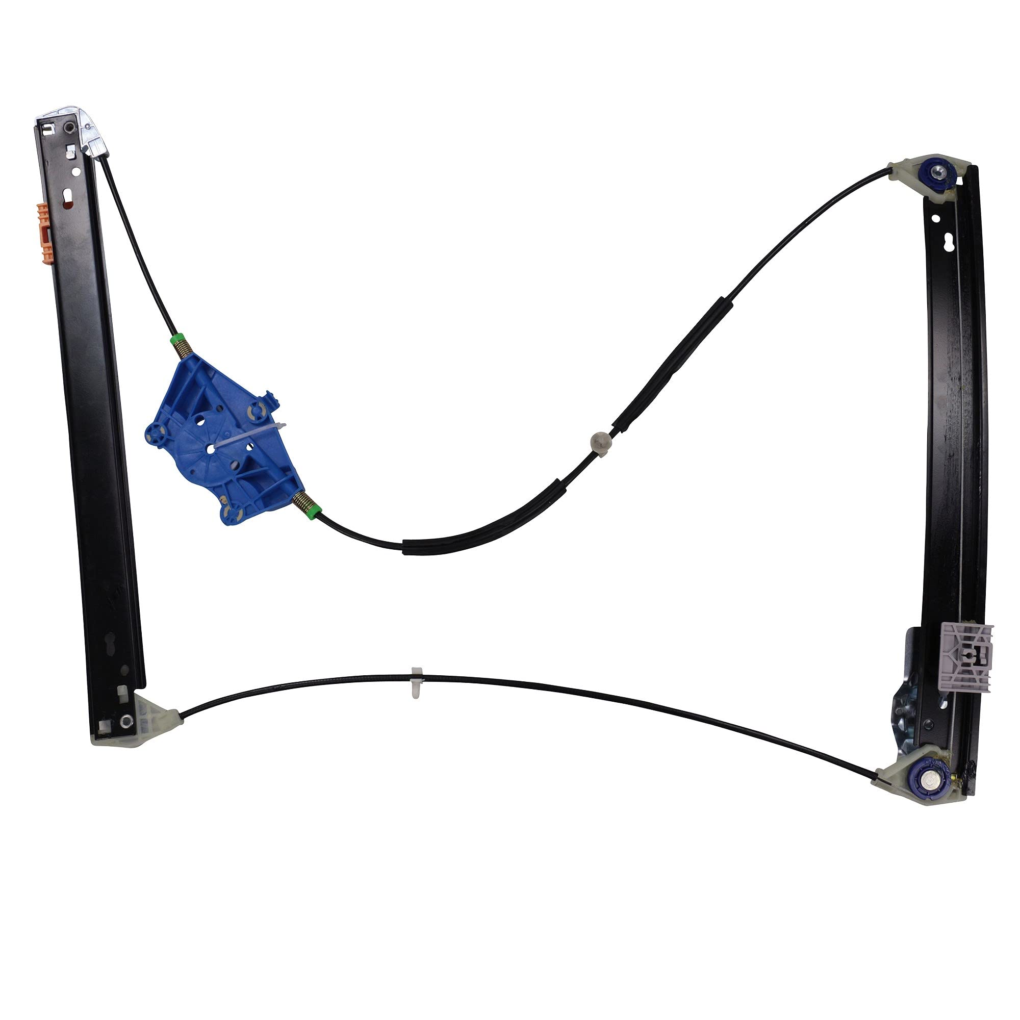 BESTPRICE 1x Elevalunas delantero izquierdo eléctrico sin motor eléctrico Compatible con AUDI A4 B6 (8E2), A4 B6 Avant (8E5), A4 B7 (8EC), A4 B7 Avant (8ED), SEAT EXEO (3R2), EXEO ST (3R5)