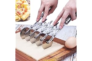 5-Wheel Pastry Cutter: The Ultimate Pasta Shaper